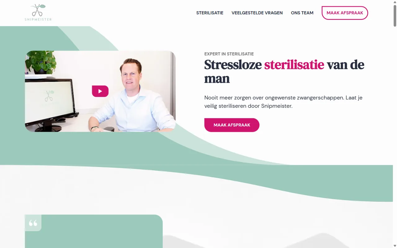 Screenshot van snipmeister.com